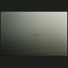 Ice and sea fog