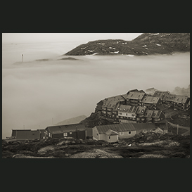 Sea fog Qaqortoq